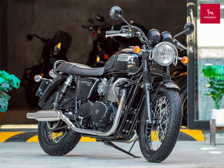 Triumph Bonneville T100 Black ปี2016 วิ่ง14,000Km. โช๊คOhlins 