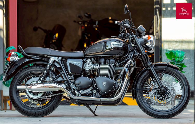 Triumph Bonneville T100 Black ปี2016 วิ่ง14,000Km. โช๊คOhlins  รูปที่ 2