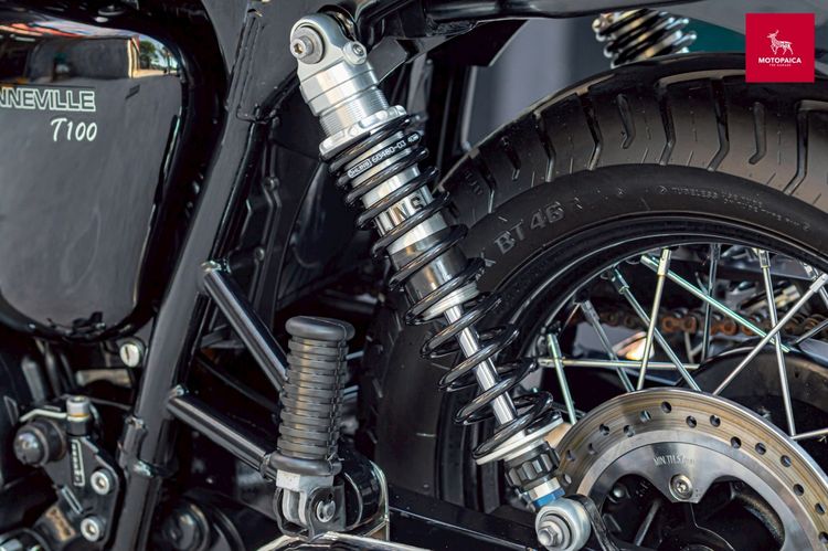 Triumph Bonneville T100 Black ปี2016 วิ่ง14,000Km. โช๊คOhlins  รูปที่ 7