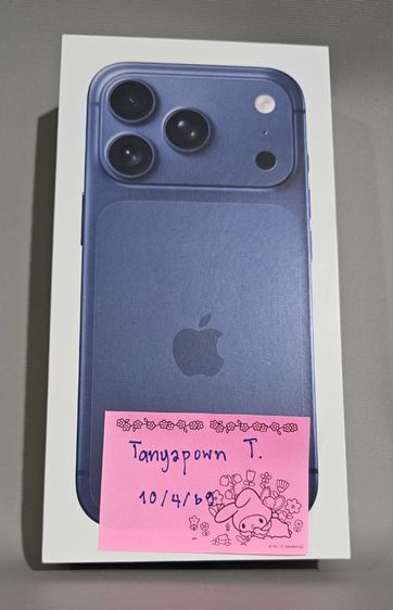Iphone 17 pro 256 Deep blue ของใหม่จาก shop AiS