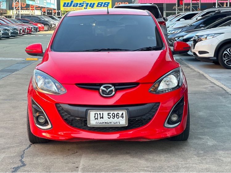 Mazda Mazda 2 2010 1.3 C Sports Sedan เบนซิน ไม่ติดแก๊ส เกียร์อัตโนมัติ แดง รูปที่ 4