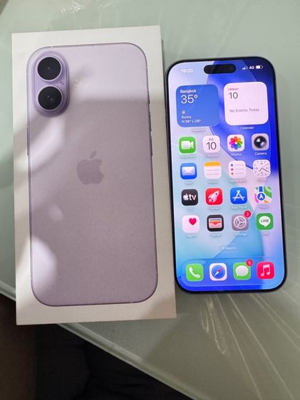 iphone17 256gb สีม่วง ประกันเหลือ