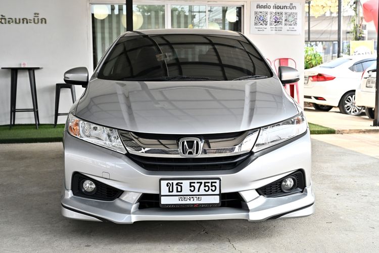 Honda City 2016 1.5 Sv i-VTEC Sedan เบนซิน ไม่ติดแก๊ส เกียร์อัตโนมัติ บรอนซ์เงิน รูปที่ 2