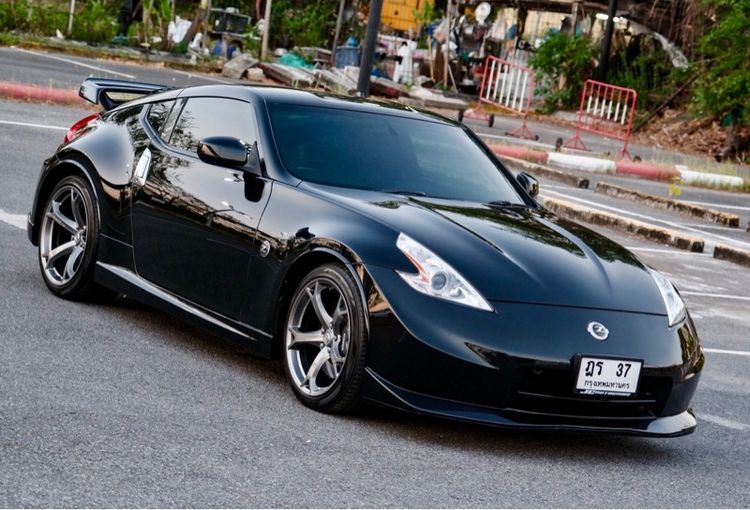 Nissan 370Z 2010 3.7 Sedan เบนซิน ไม่ติดแก๊ส เกียร์อัตโนมัติ ดำ รูปที่ 3