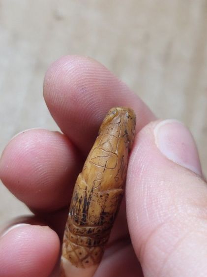 เครื่องรางหลวงพ่อนกวัดสังกะสีเก่าสวย รูปที่ 6