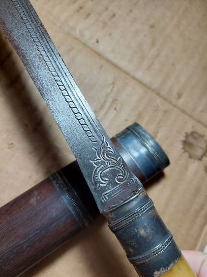 เครื่องรางมีดหมอหลวงพ่อเดิมใบ 12 ยาวรวม1 7 นิ้ว รูปที่ 4