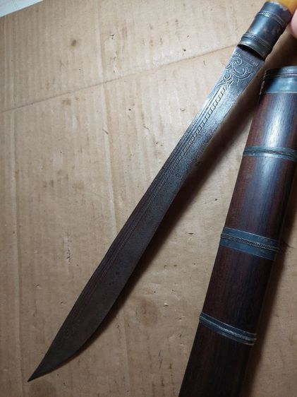 เครื่องรางมีดหมอหลวงพ่อเดิมใบ 12 ยาวรวม1 7 นิ้ว รูปที่ 3