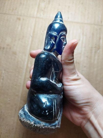 เครื่องรางพระกรุฮอดเนื้อหินจุ้ยเจียหินสีขนาดบูชาสูง 6 นิ้ว รูปที่ 5