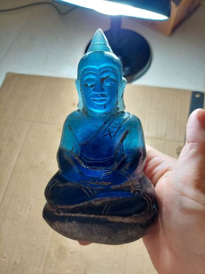 เครื่องรางพระกรุฮอดเนื้อหินจุ้ยเจียหินสีขนาดบูชาสูง 6 นิ้ว รูปที่ 6