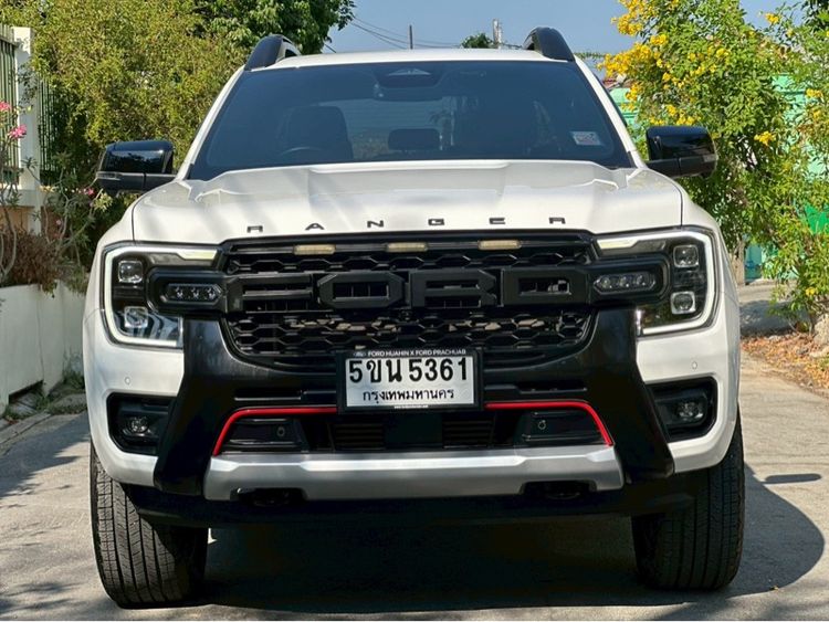 รถ Ford Ranger 2.0 Bi-Turbo Hi-Rider Storntrak สี ขาว