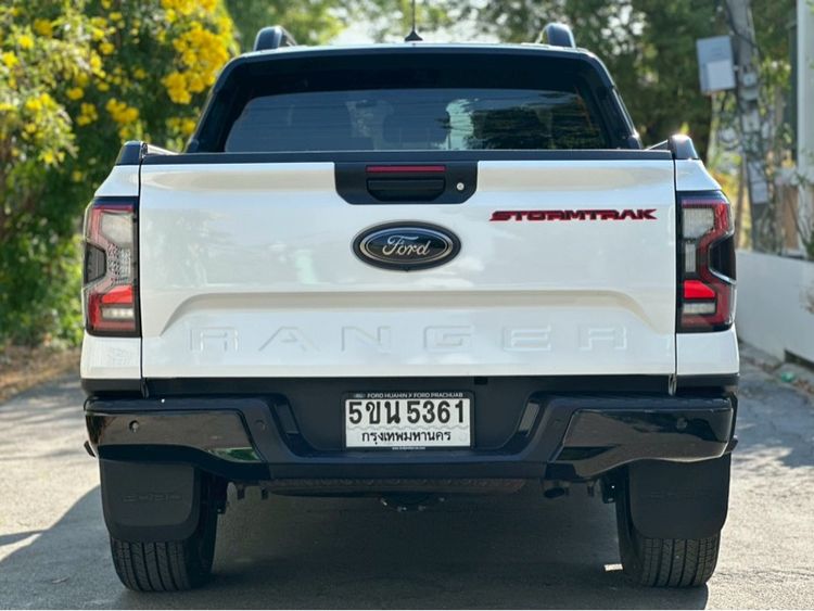 Ford Ranger 2024 2.0 Bi-Turbo Hi-Rider Storntrak Pickup ดีเซล ไม่ติดแก๊ส เกียร์อัตโนมัติ ขาว รูปที่ 4