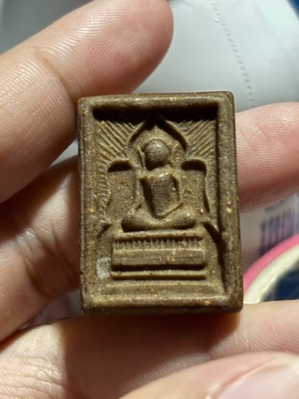 พระสมเด็จแหวกม่าน เนื้อผงน้ำมัน หลวงพ่อกวย รูปที่ 3