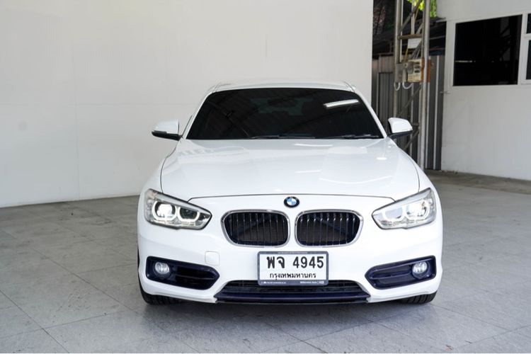 BMW Series 1 2017 118i Utility-car เบนซิน ไม่ติดแก๊ส เกียร์อัตโนมัติ ขาว รูปที่ 2