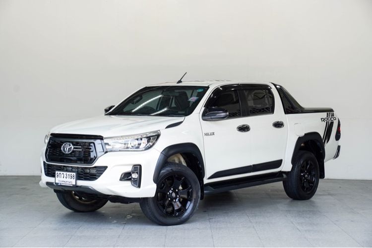 Toyota Hilux Revo 2020 2.4 Prerunner G Rocco Pickup ดีเซล ไม่ติดแก๊ส เกียร์อัตโนมัติ ขาว