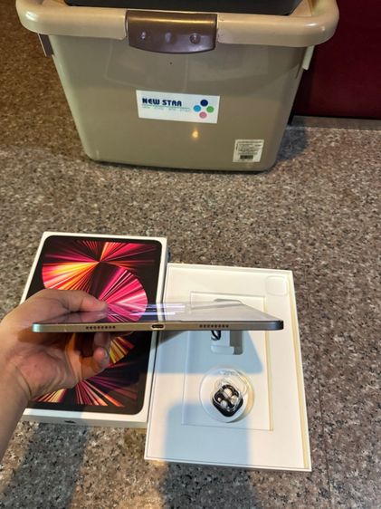 ขายiPadPro11นิ้วM1สีดำ128กิ๊กมีกล่องอีมี่ตรงสูนTrueสวยๆใช้งานดีทุกๆฟังชั่นถูกมากกก รูปที่ 4