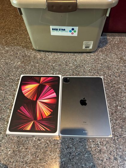 ขายiPadPro11นิ้วM1สีดำ128กิ๊กมีกล่องอีมี่ตรงสูนTrueสวยๆใช้งานดีทุกๆฟังชั่นถูกมากกก รูปที่ 2