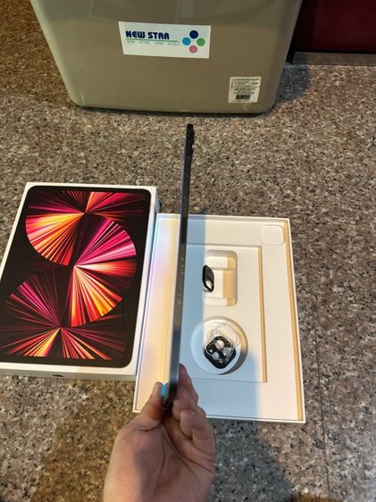 ขายiPadPro11นิ้วM1สีดำ128กิ๊กมีกล่องอีมี่ตรงสูนTrueสวยๆใช้งานดีทุกๆฟังชั่นถูกมากกก รูปที่ 6