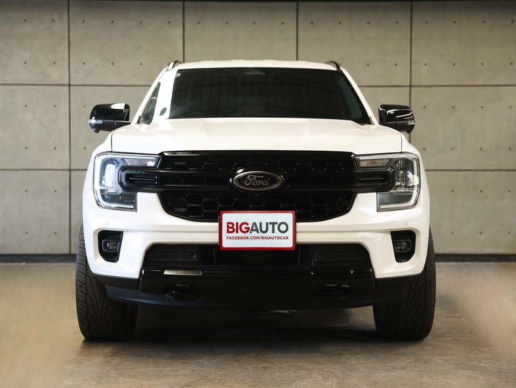 Ford Everest 2024 2.0 Turbo Sport Utility-car ดีเซล ไม่ติดแก๊ส เกียร์อัตโนมัติ ขาว รูปที่ 4