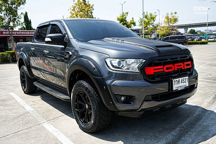 Ford Ranger 2018 2.2 Hi-Rider XLT Pickup ดีเซล ไม่ติดแก๊ส เกียร์ธรรมดา ดำ รูปที่ 3