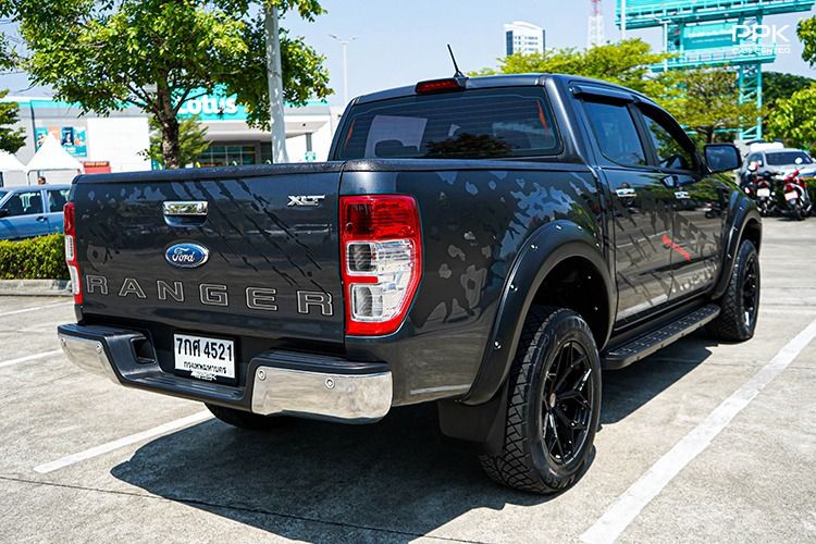 Ford Ranger 2018 2.2 Hi-Rider XLT Pickup ดีเซล ไม่ติดแก๊ส เกียร์ธรรมดา ดำ รูปที่ 4