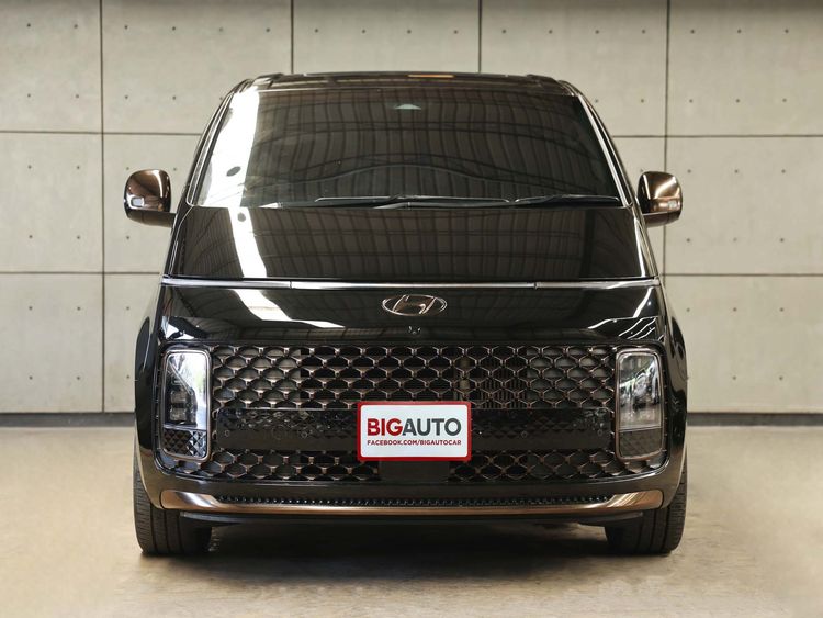 Hyundai Staria 2023 2.2 Premium with sunroof Van ดีเซล ไม่ติดแก๊ส เกียร์อัตโนมัติ ดำ รูปที่ 4