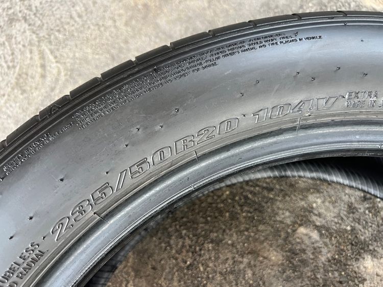 ยาง Dunlop 235 50 20 ปี23 คู่ 1500 บาท สภาพดี รูปที่ 6