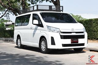 Toyota Hiace รถมือสอง ตู้ทึบพร้อมชั้นวาง ใช้งานครอบครัว ไม่เคยรับจ้าง ปี 2020 (รหัส GGHB)