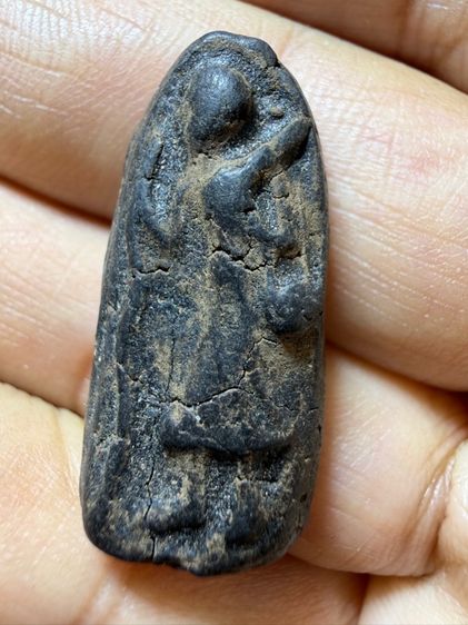 พระสิวลีพิมพ์เล็กไม่มีย่ามนิยม หลวงพ่อกวยเนื้อผงใบลานแก่น้ำมันเก่าๆเเห้งๆผิวหิ้งเดิมๆ พระเก่าๆ พระเหมาๆบ้านๆ พระคนแก่เก่าๆเก็บ  รูปที่ 7