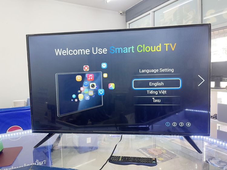 ซาวด์บาร์ ลำโพงขนาดใหญ่ Smart TV Aconatic 43 นิ้ว AN-43DF800SM สภาพสวย ราคาถูกใจ