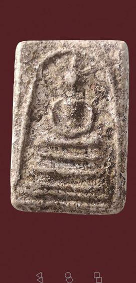 สมเด็จบางขุนพรหมพิมพ์เส้นด้ายเนื้อจัดจ้านสวยสมบูรณ์ รูปที่ 3