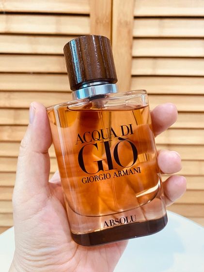 Giorgio Armani Acqua Di Gio Absolu EDP 75 ml  No box น้ำหอมผู้ชายแบรนด์แท้ รูปที่ 6