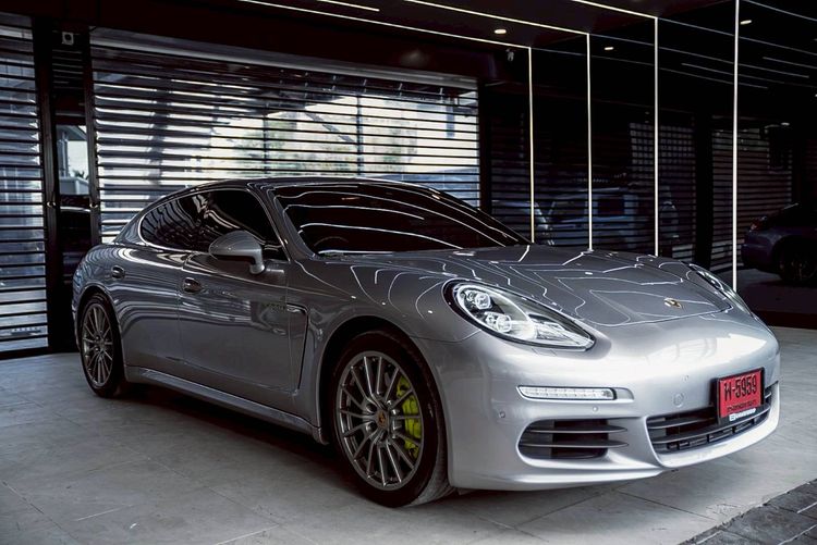Porsche Panamera 2014 3.0 S E-Hybrid Sedan ปลั๊กอินไฮบริด (PHEV) เทา รูปที่ 3