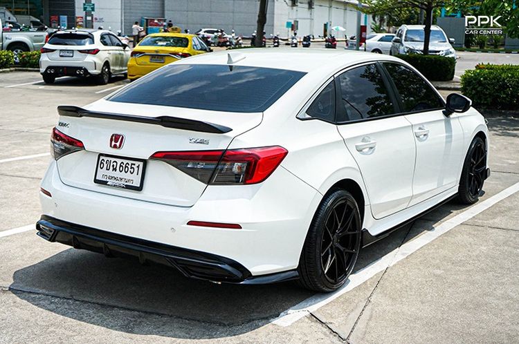 Honda Civic 2021 1.5 EL+ Sedan เบนซิน ไม่ติดแก๊ส เกียร์อัตโนมัติ ขาว รูปที่ 4