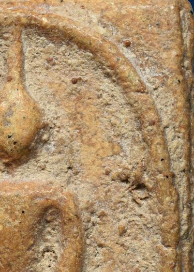 พระบ้านเก่าเก็บ เนื้อออกสีเหลืองเทียนไข สวย ผิวพระเดิมๆ พระสมเด็จวัดระฆัง พิมพ์ใหญ่ รูปที่ 9