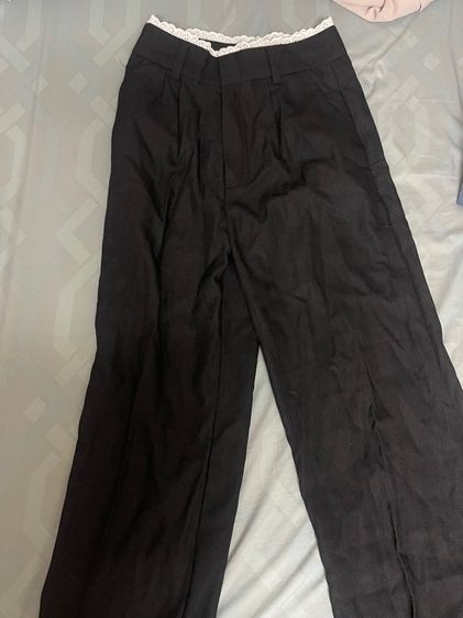 กางเกงBeming ขอบเป็นลูกไม้