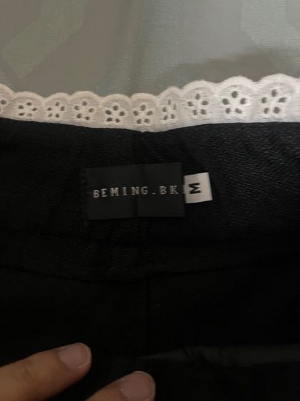 กางเกงBeming ขอบเป็นลูกไม้ รูปที่ 2