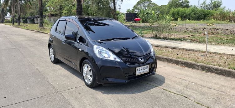 Honda Jazz 2012 1.5 E-V VTEC Sedan เบนซิน ไม่ติดแก๊ส เกียร์อัตโนมัติ ดำ รูปที่ 4