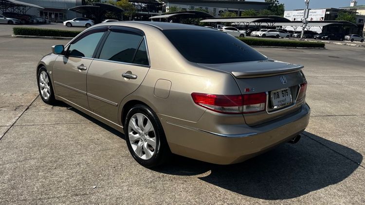 Honda Accord 2005 2.4 EL i-VTEC Sedan เบนซิน LPG เกียร์อัตโนมัติ บรอนซ์ทอง รูปที่ 4