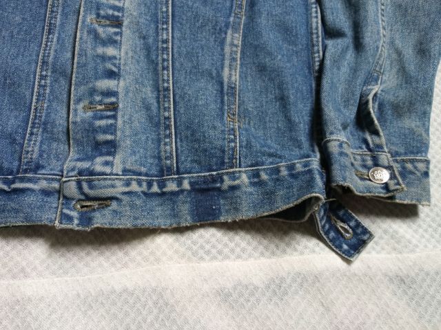 Versace signature denim jacket  รูปที่ 4