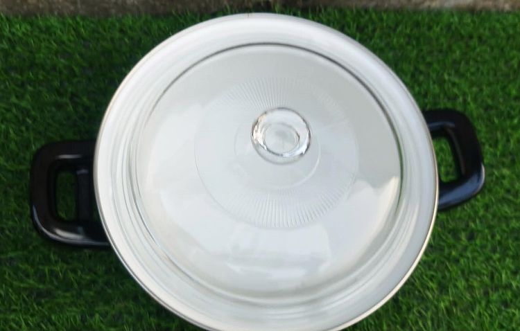 Zojirushi FAB-25A  หม้อเคลือบอีนาเมล และทัพพี มีลวดลาย  Fresh from the Fruit Garden ขนาด 20 ซม. รูปที่ 6