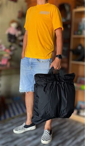 กระเป๋า Helmet bag ดำ ใหม่