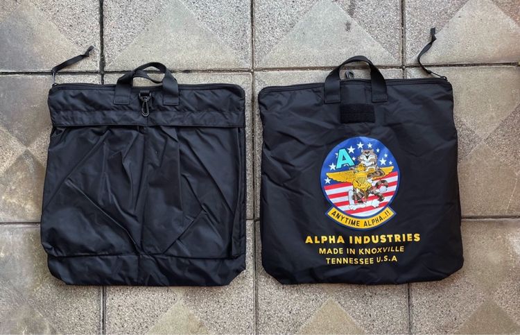 กระเป๋า Helmet bag ดำ ใหม่ รูปที่ 3