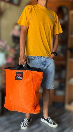 กระเป๋า Helmet bag ดำ ใหม่ รูปที่ 2