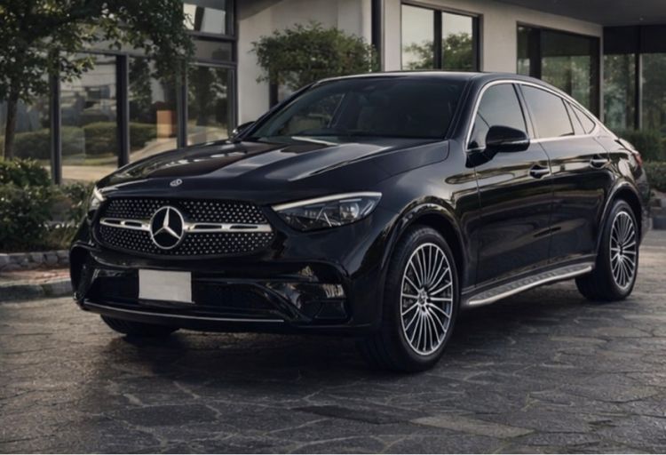 รถ Mercedes-Benz GLC-Class GLC350e สี น้ำเงิน