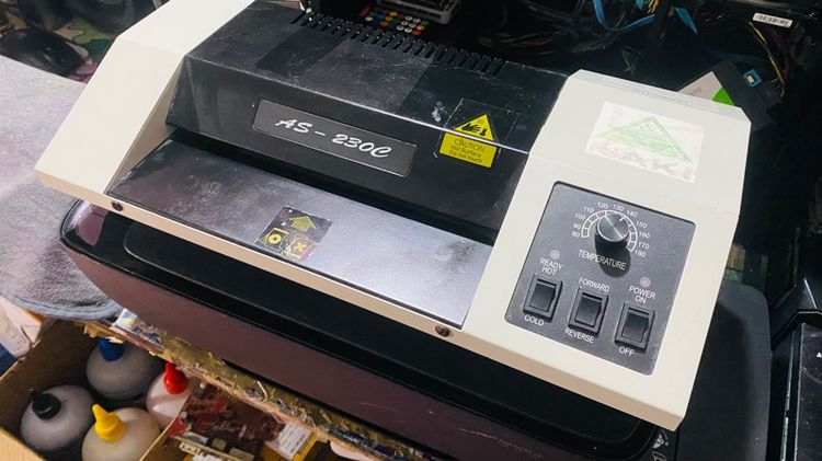 เครื่องเคลือบบัตร AS-330e ชำระปลายทางได้ รูปที่ 5