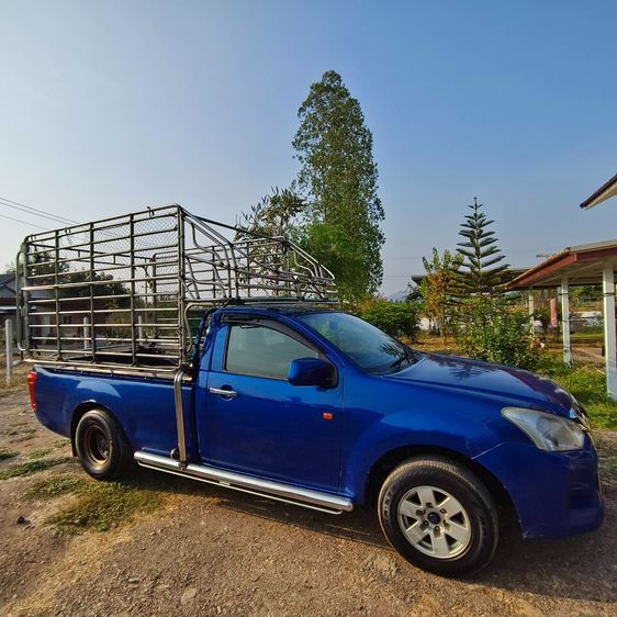 Isuzu D-MAX 2016 3.0 S Pickup ดีเซล ไม่ติดแก๊ส เกียร์ธรรมดา น้ำเงิน รูปที่ 2