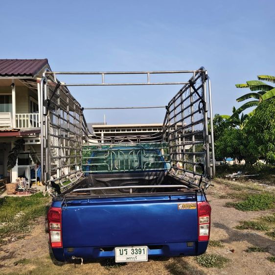 Isuzu D-MAX 2016 3.0 S Pickup ดีเซล ไม่ติดแก๊ส เกียร์ธรรมดา น้ำเงิน รูปที่ 4