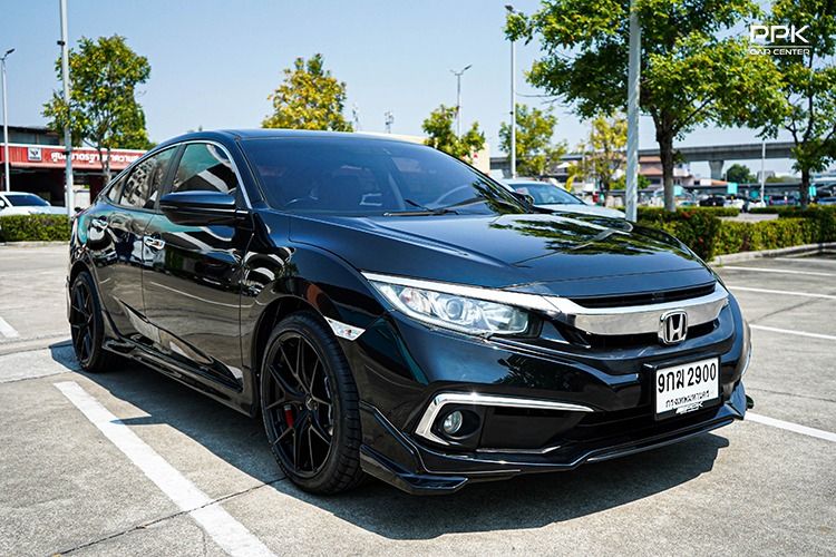 Honda Civic 2019 1.8 EL i-VTEC Sedan เบนซิน ไม่ติดแก๊ส เกียร์อัตโนมัติ ดำ รูปที่ 3