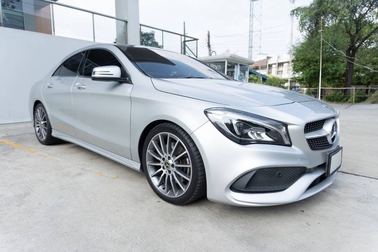 Mercedes-Benz CLA-Class 2017 CLA250 AMG Sedan เบนซิน ไม่ติดแก๊ส เกียร์อัตโนมัติ เทา รูปที่ 2