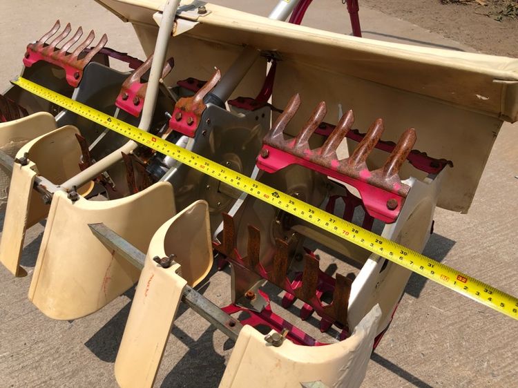 ขายเครื่องกำจัดวัชพืชในร่องข้าว เก่าญี่ปุ่น ยี่ห้อ Otake Mini Culti  รุ่นMA3(หัวปั่น3หัว) หัวอลูมิเนียม ฟันเหล็ก รูปที่ 9